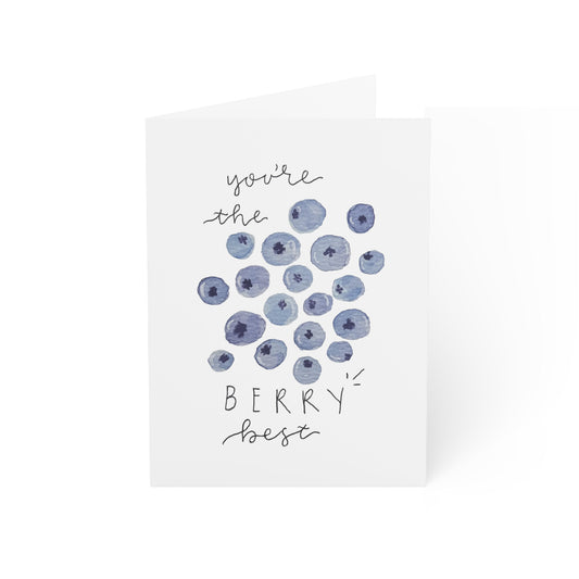 The "Berry" Best Watercolor Greeting Card - Luuny & Co.